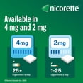 thumbnail image 4 of Nicorette Fresh Fruit Gum, 2 mg, Quit Smoking, Nicotine Gum, Smoking Cessation Aid, NRT, Reduce Cravings, 210 pieces, 4 of 9