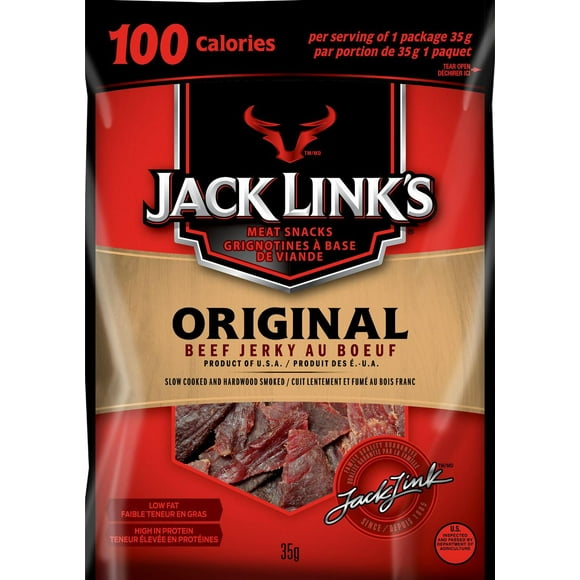 JACK LINK'S ORIGINAL BEEF JERKY 35G, JL ORIGINAL BEEF JERKY 35G