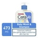 CeraVe Bébé Nettoyant & Shampooing formule douce sans larme sans parfum, sans paraben et sans sulfate, 473 millilitres CeraVe Bébé Shampooing – image 2 sur 7