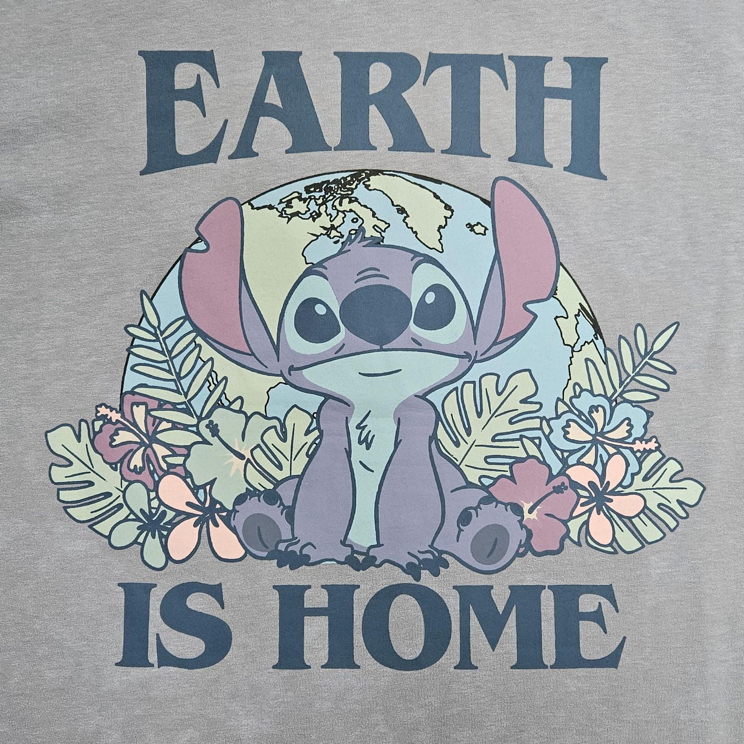 Disney Lilo and Stitch Ladies Earth is Home Boyfriend Tee