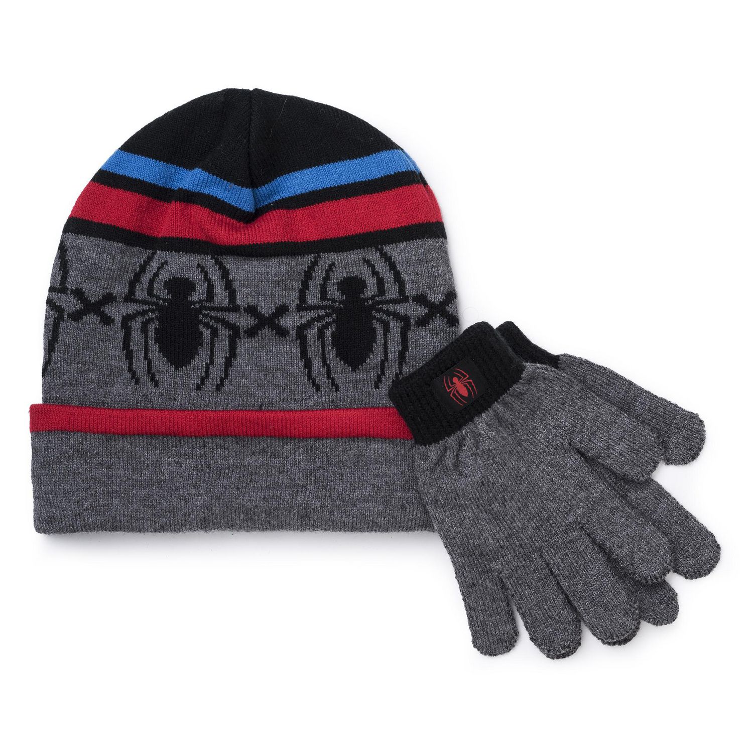 Ensemble bonnet + gants 'Spider-Man' 'Marvel