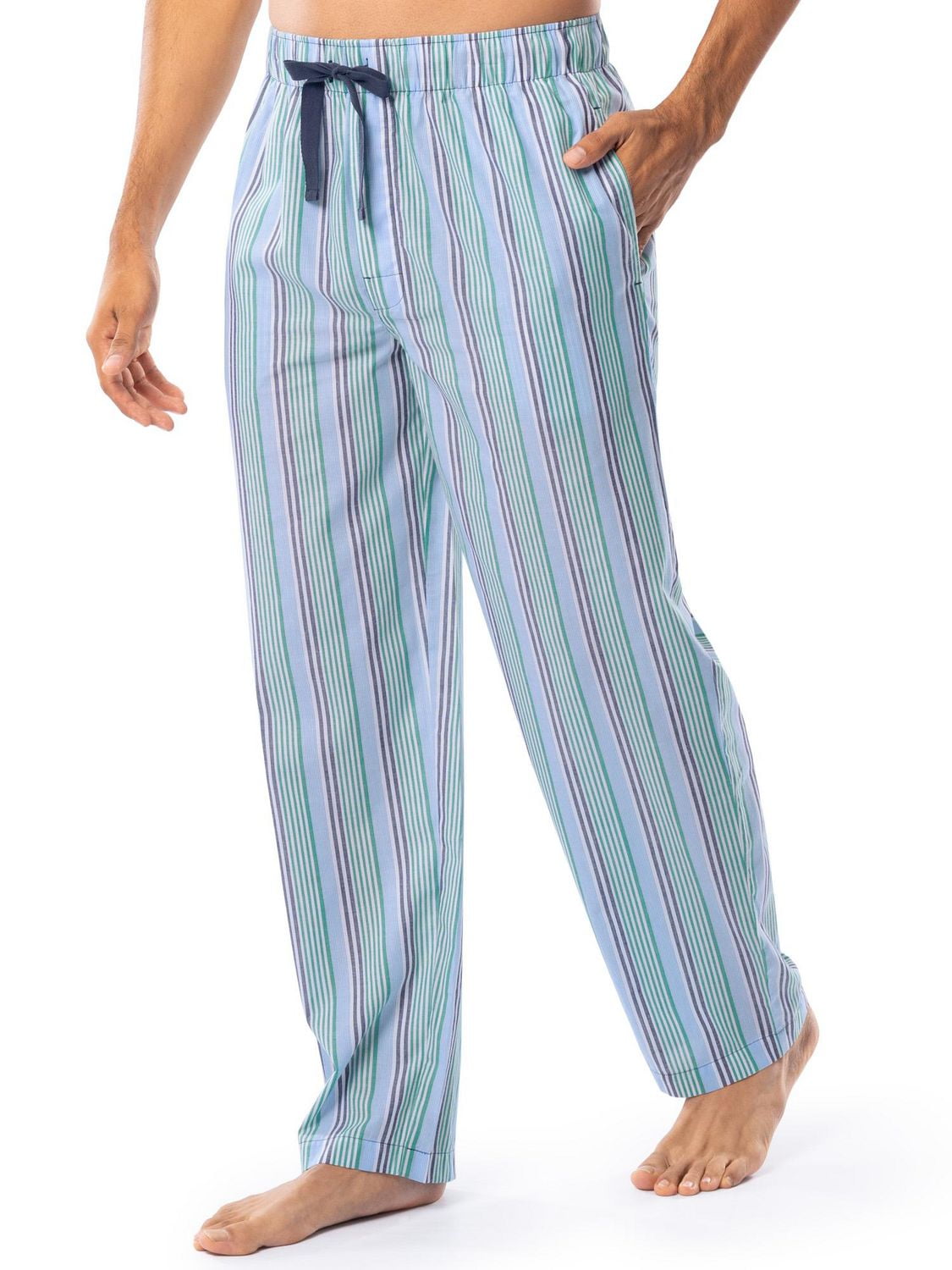 IZOD Men's Woven Sleep and Lounge Pajama Pant, Green