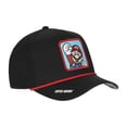 thumbnail image 3 of Super Mario Bros Embroidered Black Snapback Trucker Hat, 3 of 5