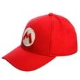 thumbnail image 2 of Super Mario Red Logo Snapback Hat, 2 of 5