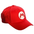 thumbnail image 3 of Super Mario Red Logo Snapback Hat, 3 of 5