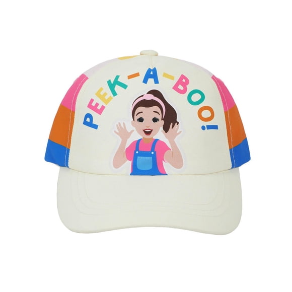 Ms. Rachel Embroidered Denim and Pink Snapback Hat