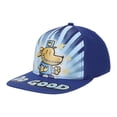 thumbnail image 2 of Dog Man Embroidered Blue and Red Snapback Hat, 2 of 7