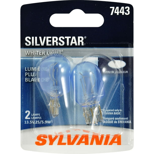 Mini lampe SilverStar 7443 SYLVANIA Paq. de 2