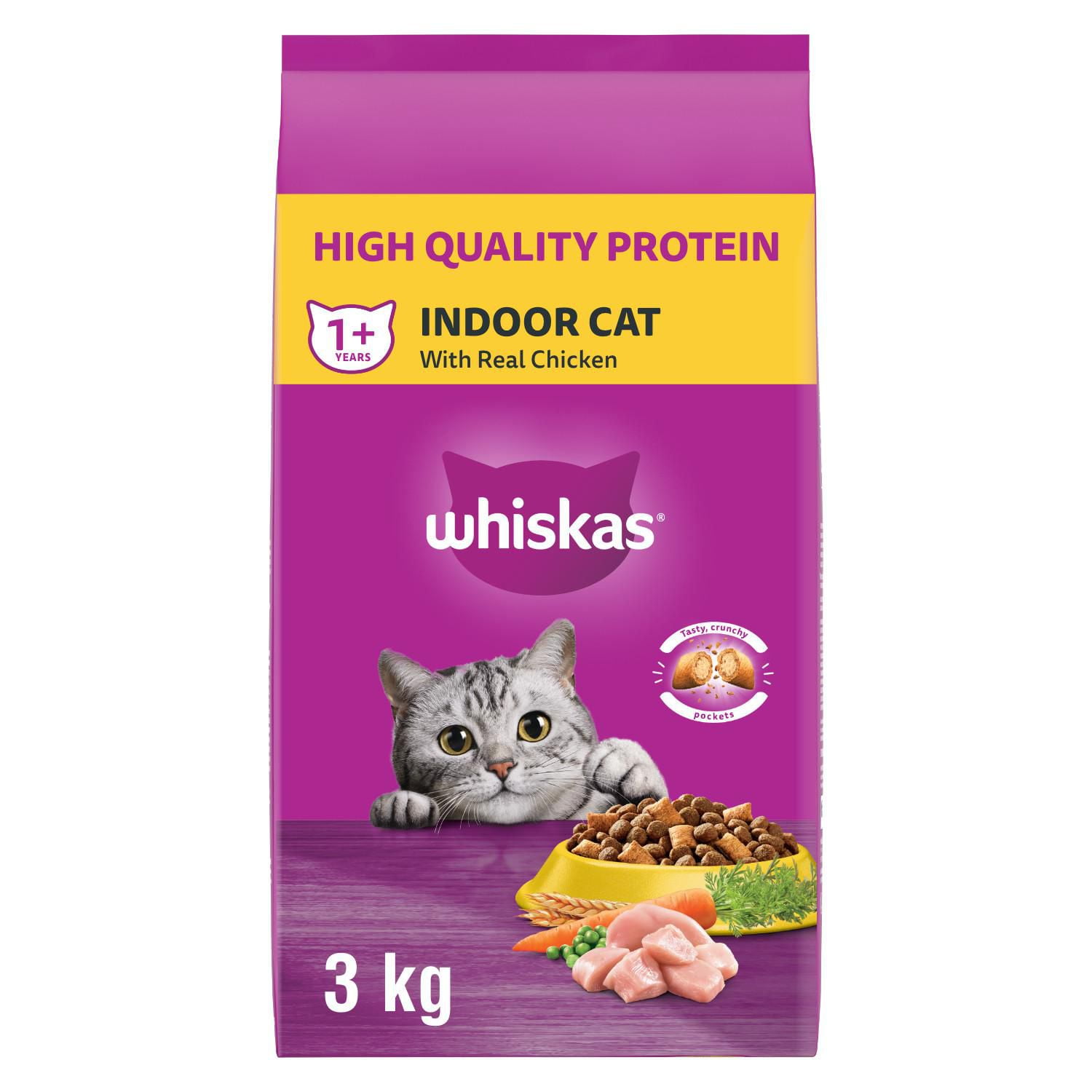 high protein cat kibble