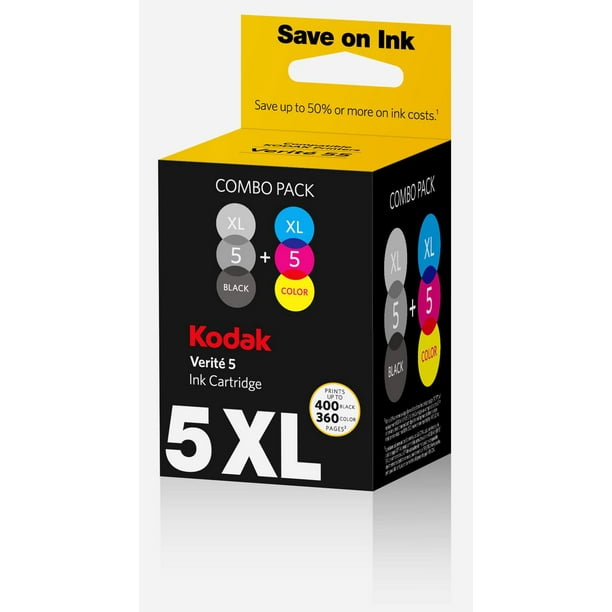 Kodak Cartouche d'encre Verite nᵒ5 XL - combo