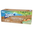 thumbnail image 2 of Ziploc Compostable Sandwich Bags, 50 Bags, 2 of 7