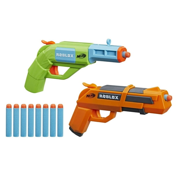 Nerf - pistolet et flechettes Nerf Elite Officielles vert orange blanc -  Jeux d'adresse - Rue du Commerce