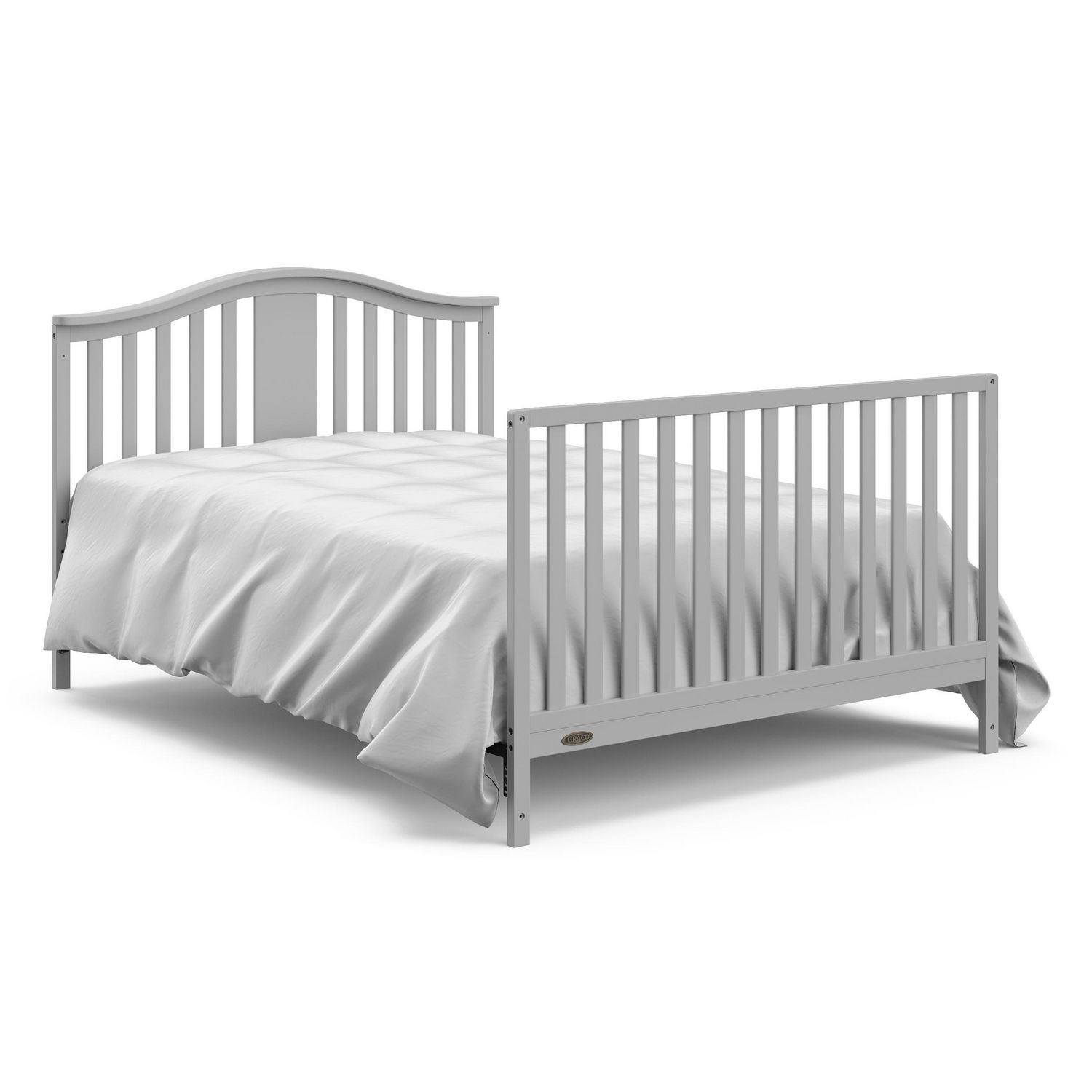 Graco Solano 4 in 1 Convertible Crib with Drawer Converts to a full size bed