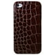 Étui pour iPhone 4 / 4s d’Exian - motif peau de crocodile – image 1 sur 2