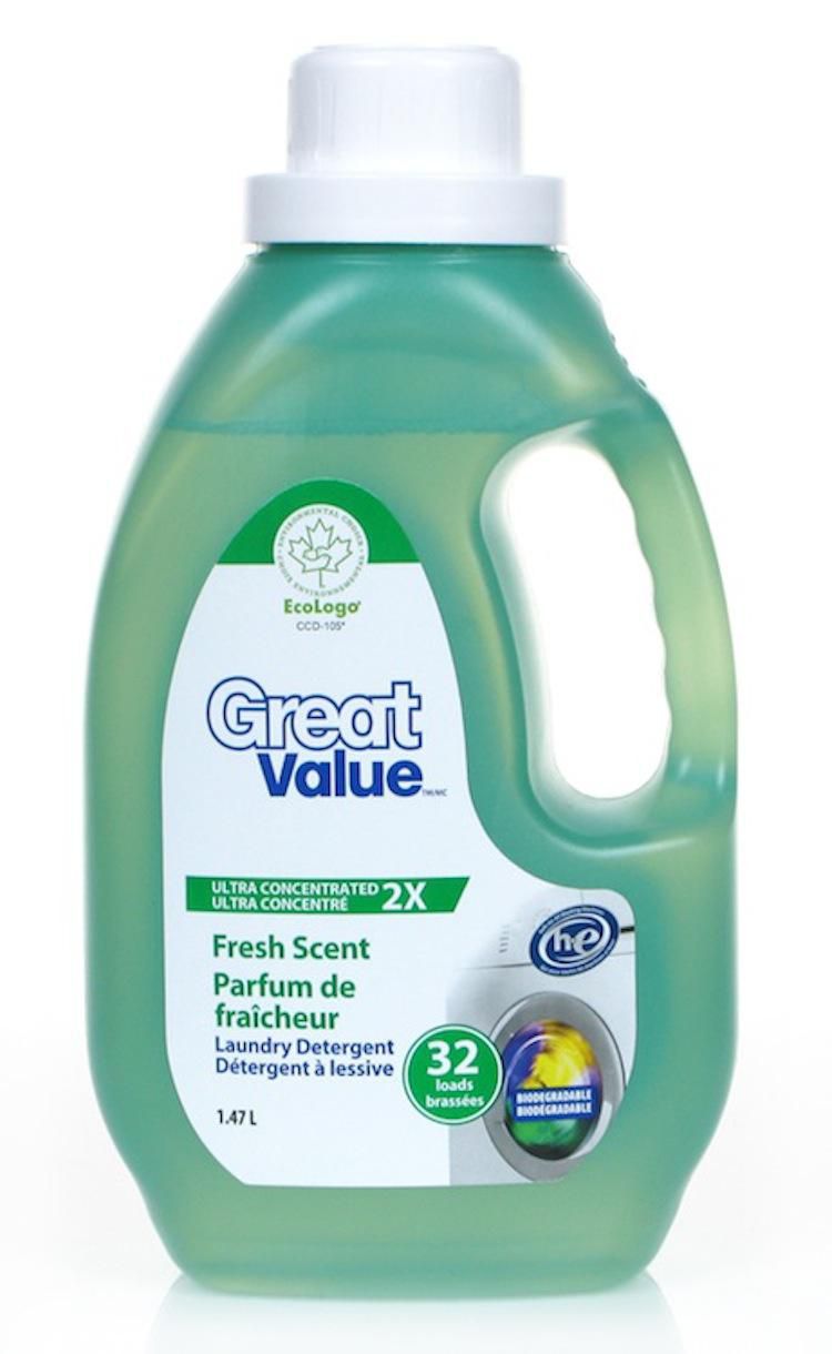 Great Value ECO Ultra Concentrated 2X Laundry Detergent Walmart Canada