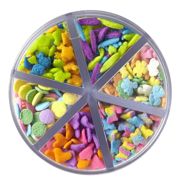 Sprinkles boules en sucre colorées - 60gr - SilkyTop