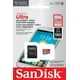 Carte mémoire SanDisk 256GB Ultra®microSDXC™ UHS-I La carte UHS-I microSD – image 4 sur 5