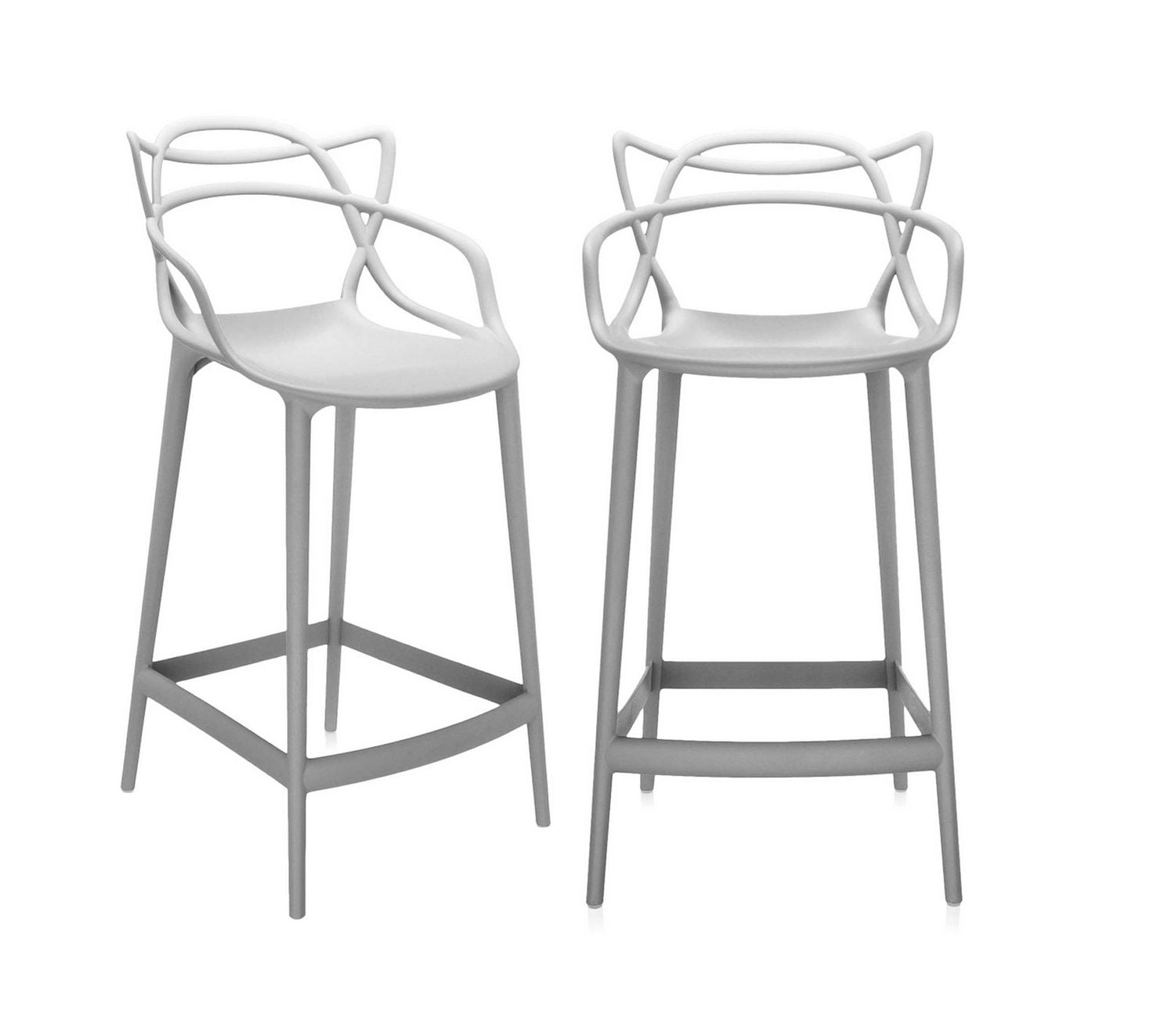 Heavenly Collection White Plastic Counter Stool Walmart Canada