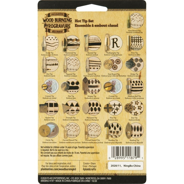 Hot Devil Wood Burning Kit - 24 Piece