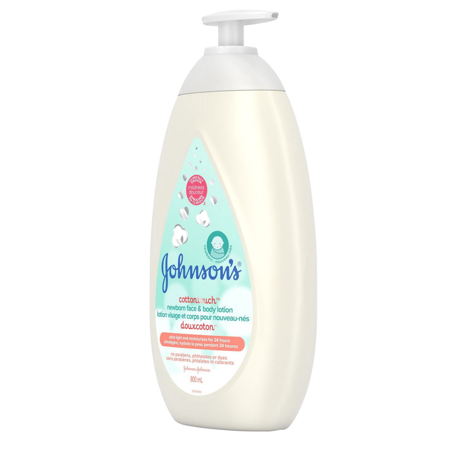johnson and johnson cotton touch lotion