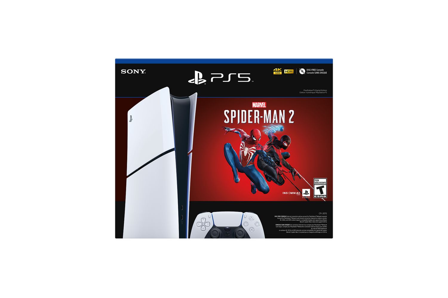 PS5® Digital Edition – Marvel's Spider-Man 2 Bundle (model group 
