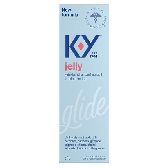 K-Y® Gel | pH Friendly Water-Based Lubricant | Paraben-Free | Silicone-Free| 57 g