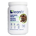 thumbnail image 1 of LEANFIT PLANT-BASED PROTEIN & GREENS™ Chocolat 579 g – 20 g de protéines végétales + 4 légumes-feuilles par portion, végétalien, sans gluten, sans OGM, sans soja, sans sucre, profil complet d’acides aminés, 1 of 8