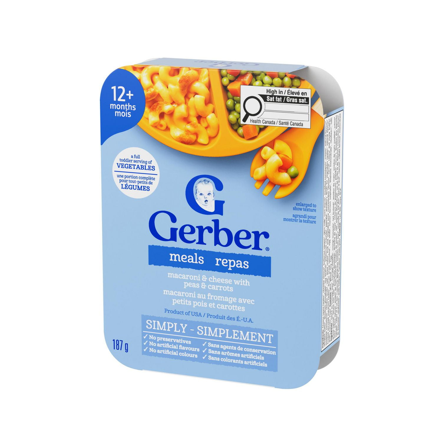 Gerber mac n store cheese