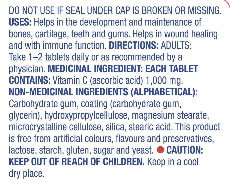 Equate Vitamin C 1000mg