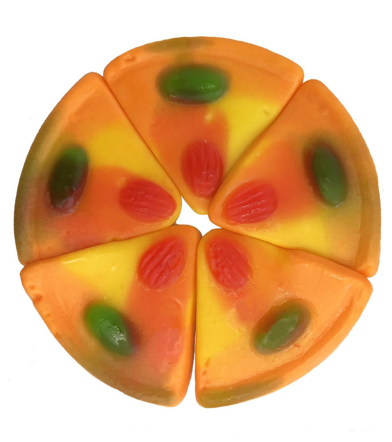 assortiment de bonbons sous forme de pizza Photos