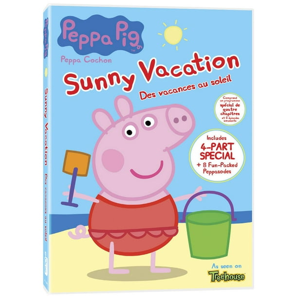 DVD Peppa Cochon - Des vacances au soleil (Bilangue)
