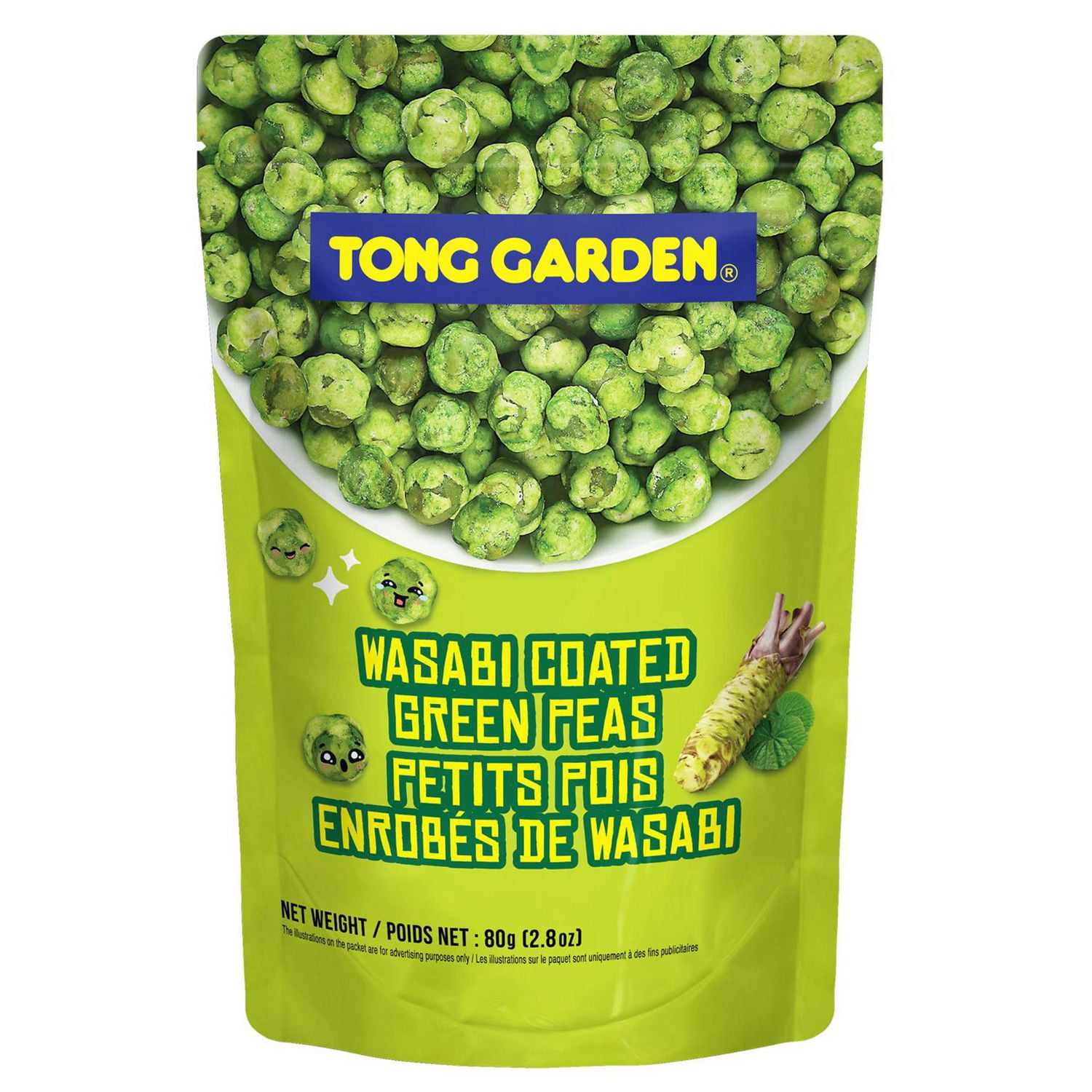 Tong Garden Wasabi Green Peas, 80 g - Walmart.ca