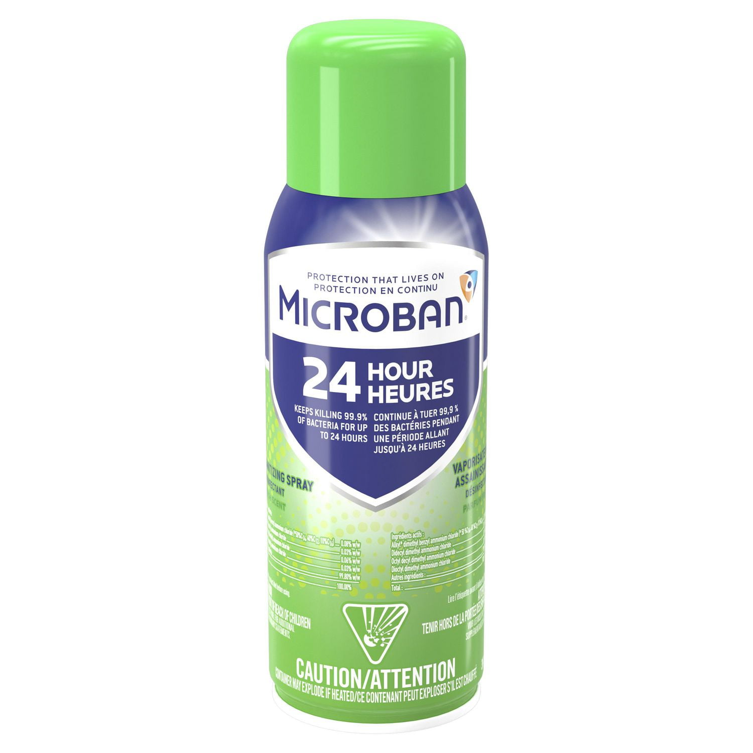 Microban 24 Hour Disinfectant Sanitizing Spray Walmart Canada