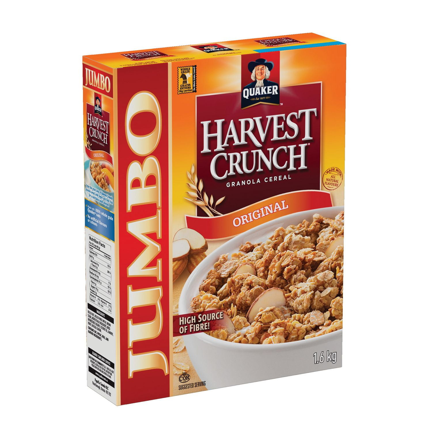 Quaker Harvest Crunch Original Cereal | Walmart Canada