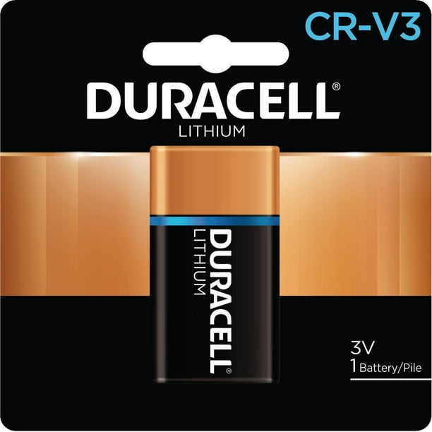 Pile à ultra lithium pour appareils photos CR-V3 de Duracell, Paquet de 1