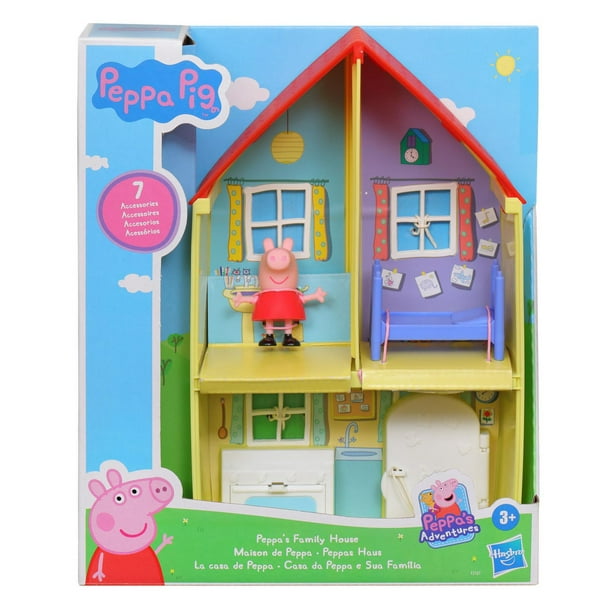 Pack 6 figurines 7,5 cm - Peppa Pig Hasbro : King Jouet, Figurines