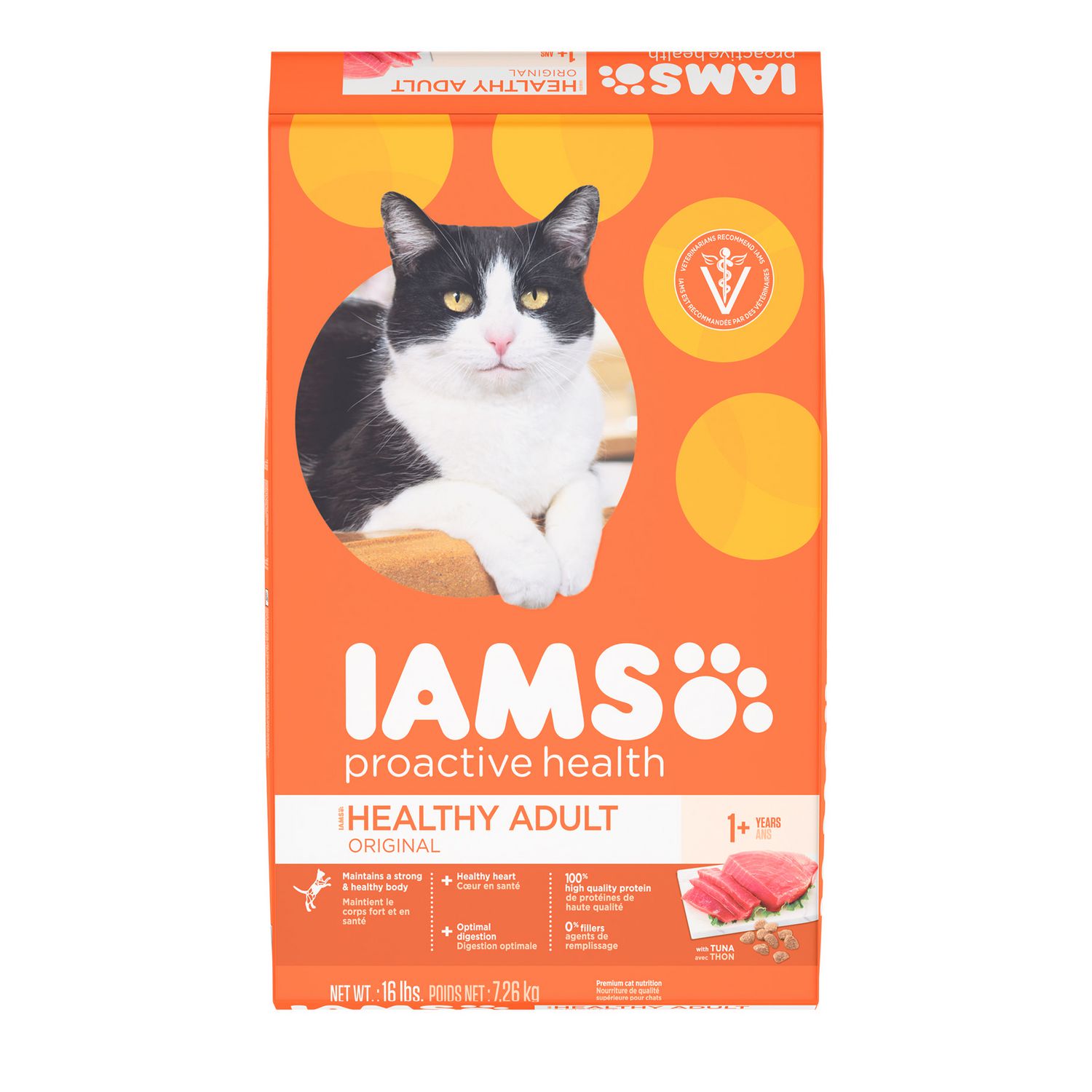 IAMS Proactive Healthy Adult Tuna Dry Cat Food Walmart Canada