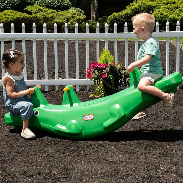 Aire de jeux pour enfant verte Little Tikes