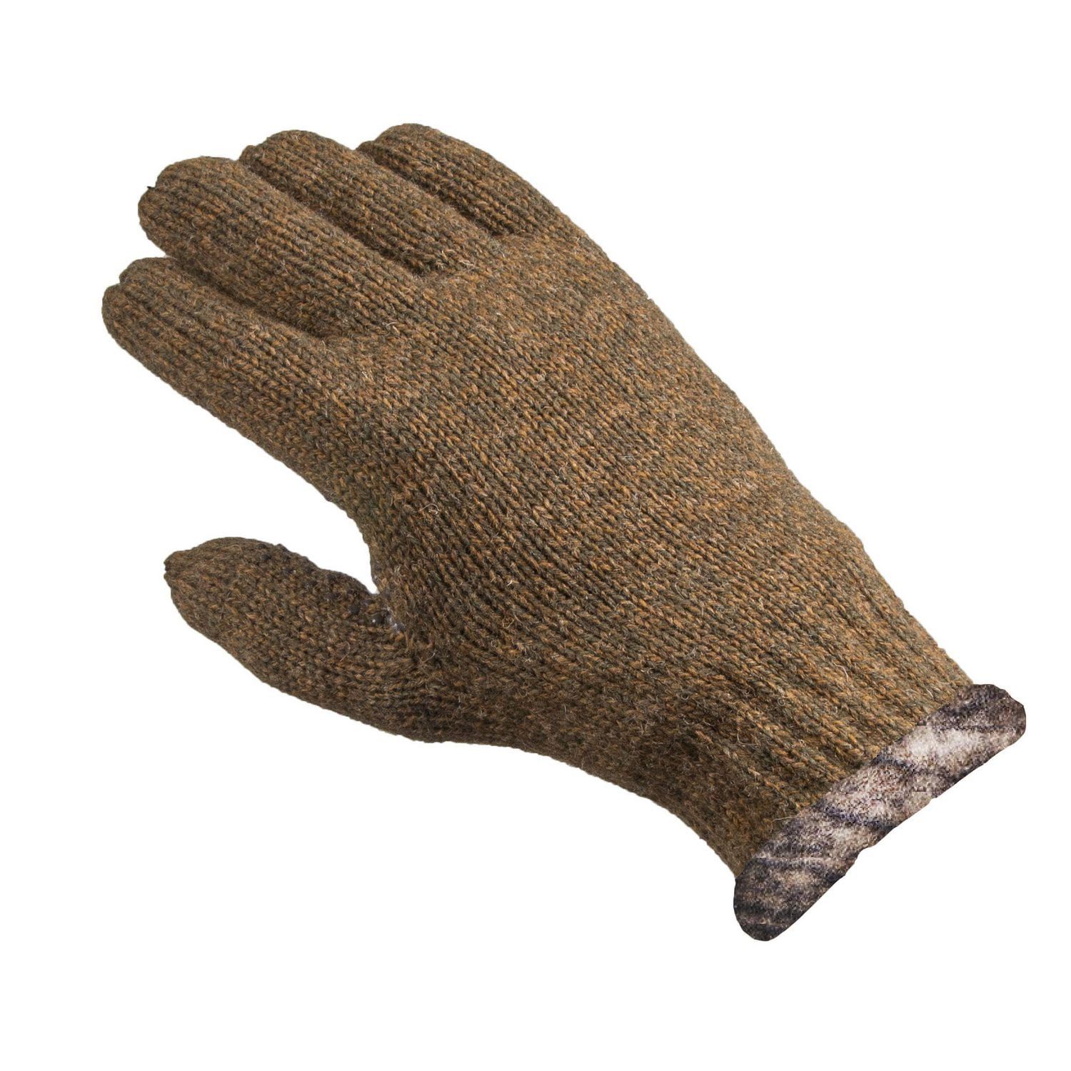Realtree Edge Men's Ragg-Wool Gloves, Sizes M-L/XL 