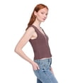thumbnail image 2 of Wild Skye Women's Scalloped Button-Front Tank Top, 2 of 6