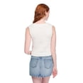 thumbnail image 3 of Wild Skye Women's Scalloped Button-Front Tank Top, 3 of 6