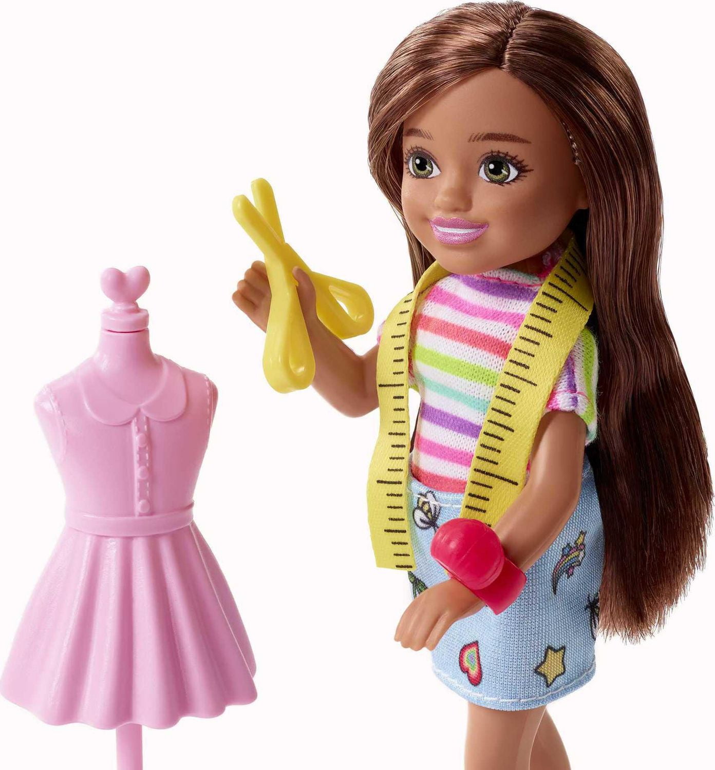 Barbie Chelsea Can Be Playset with Brunette Chelsea Fashion