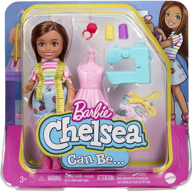 Barbie Chelsea Can Be Playset with Brunette Chelsea Fashion