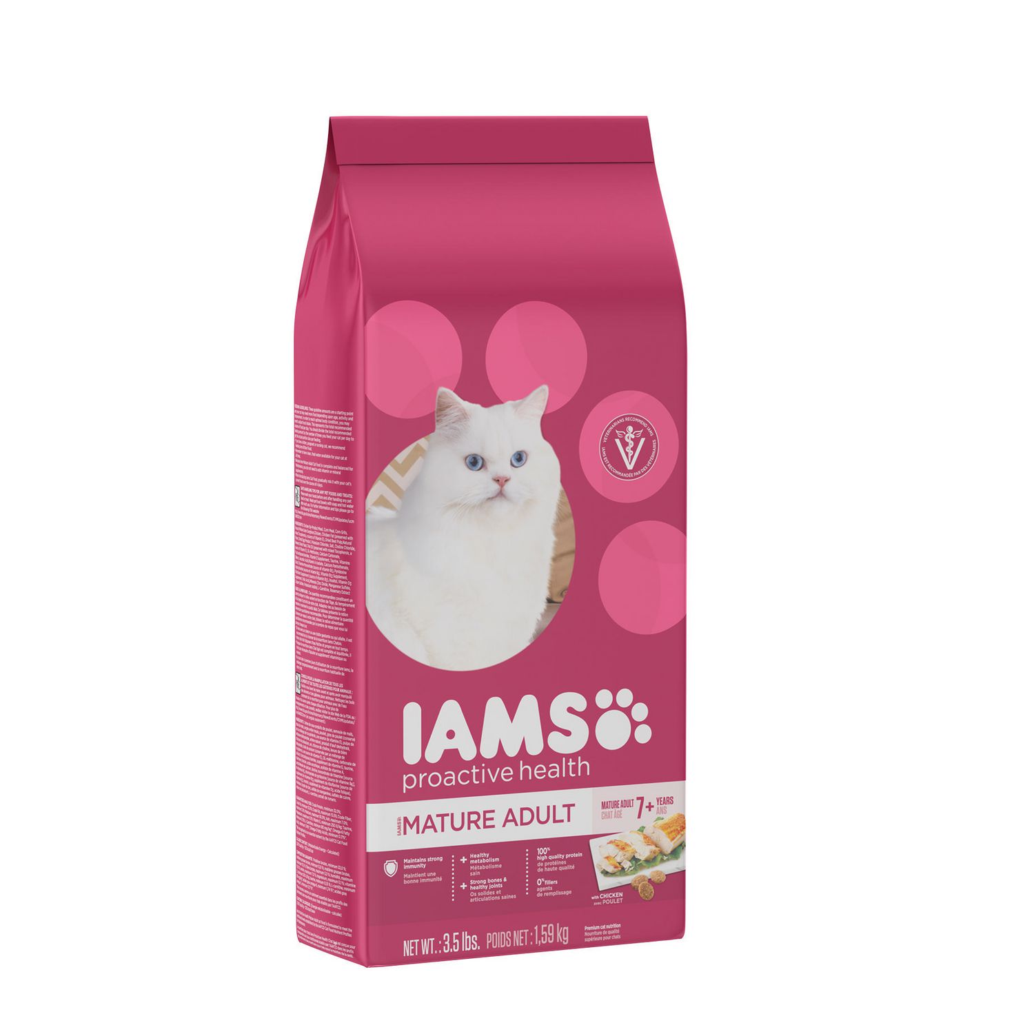 Iams Proactive Health Mature Adult with Chicken Premium CAT Nutrition