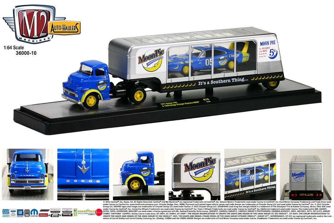 Castline 1:64 M2 Auto-Haulers Assortment, M2 1:64 Auto-Haulers