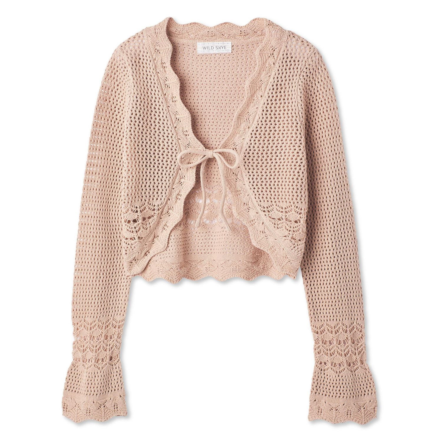 Wild Skye Women's Crochet Shrug
