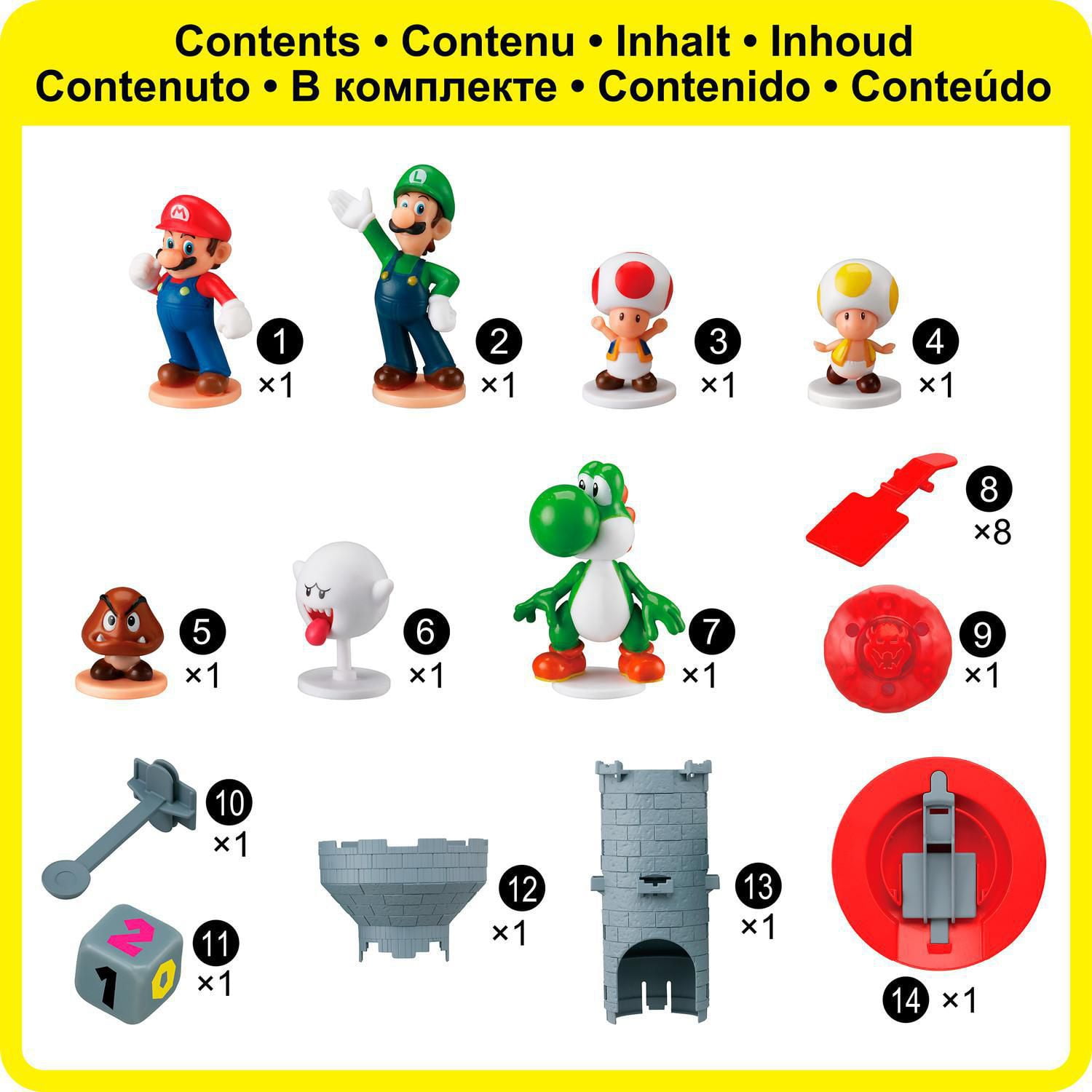 Epoch Games Super Mario Blow Up! Shaky Tower, Balancing Game, Tabletop  Skill and Action Game with Collectible Super Mario Action Figures -  Walmart.ca