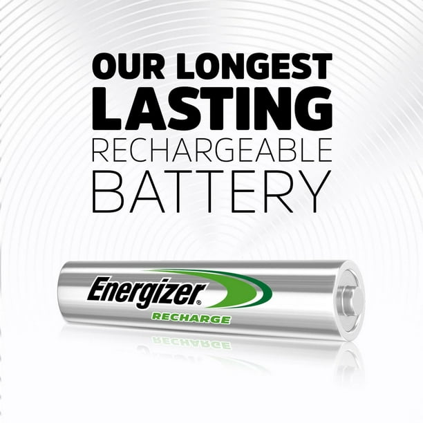 Piles AAA rechargeables Energizer Recharge Power Plus - Emballage