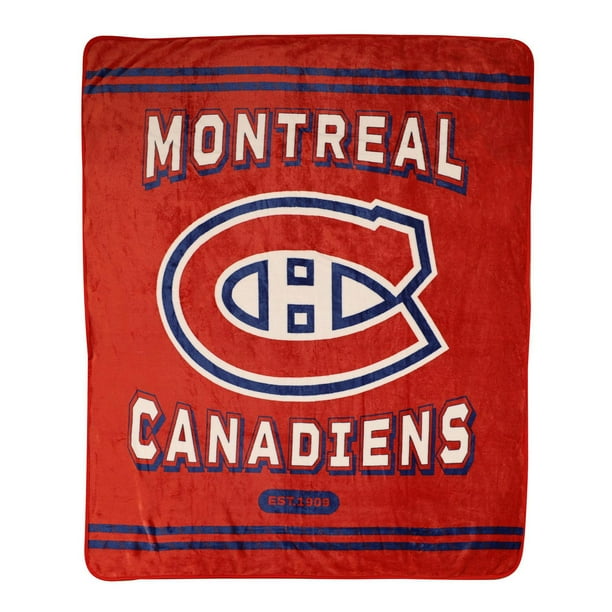 NHL Montreal Canadiens Plush Blanket, 60" x 70" Walmart.ca