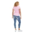 thumbnail image 3 of Paisley Sky Maternity Short Sleeve V-Neckline Tee, 3 of 6